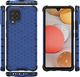 Hurtel Honeycomb etui pancerny pokrowiec z żelową ramką Samsung Galaxy A42 5G niebieski 2