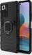 Hurtel Ring Armor pancerne hybrydowe etui pokrowiec + magnetyczny uchwyt Xiaomi Redmi Note 10 Pro czarny 1