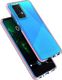 Hurtel Spring Case pokrowiec żelowe etui z kolorową ramką do Samsung Galaxy A52 5G / A52 4G ciemnoróżowy 4
