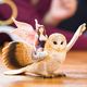 Figurka Schleich Bayala - Wróżka lecąca na sowie (SLH410076) 2