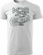 Topslang Koszulka motocyklowa na motor M72 Dniepr Ural męska biała REGULAR S 1