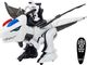 Lean Sport Dinozaur Tyranozaur Robot Interaktywny Zdalnie Sterowany K18 Programowanie Biały 1