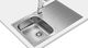 Zlewozmywak Teka Universe 45 T-XP 1B 1D Stal polerowana (115110011) 1