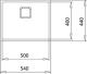 Zlewozmywak Teka  FlexLinea RS15 50.40 PureClean Stal szlachetna z powłoką hydrofobową (115000046) 1