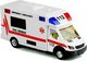 Lean Sport Ambulans Karetka Pogotowie Jeździ Gra Świeci 1:48 2