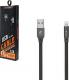 Kabel USB Somostel USB-A - Lightning 1 m Czarny (28315) 3