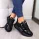 Big Star Sneakersy damskie na platformie czarne GG274654 r. 40 6