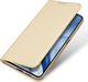 Dux Ducis Dux Ducis Skin Pro kabura etui pokrowiec z klapką Xiaomi Mi 11 Lite 5G złoty 3