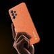 Dux Ducis Dux Ducis Yolo eleganckie etui pokrowiec ze skóry ekologicznej Samsung Galaxy A52 5G / A52 4G pomarańczowy 9