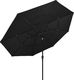 vidaXL 3-poziomowy parasol na aluminiowym słupku, czarny, 3,5 m 3