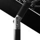 vidaXL 3-poziomowy parasol na aluminiowym słupku, czarny, 3 m 5
