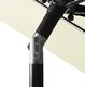 vidaXL 3-poziomowy parasol na aluminiowym słupku, piaskowy, 3 m 6