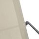 vidaXL Ogrodowe krzesło bujane, kremowe, 95x54x85 cm, textilene 6
