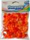 BREWIS Pompony POM32 1cm pomarańczowy odcienie 100szt 1