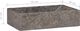 Umywalka vidaXL Umywalka, 45 x 30 x 12 cm, marmurowa, szara 6
