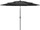 vidaXL 3-poziomowy parasol na aluminiowym słupku, antracytowy, 3 m 1