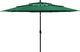 vidaXL 3-poziomowy parasol na aluminiowym słupku, zielony, 3,5 m 1