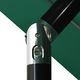 vidaXL 3-poziomowy parasol na aluminiowym słupku, zielony, 3,5 m 6