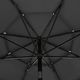 vidaXL 3-poziomowy parasol na aluminiowym słupku, antracytowy, 3,5 m 2
