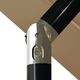 vidaXL 3-poziomowy parasol na aluminiowym słupku, taupe, 3,5 m 6