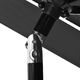 vidaXL 3-poziomowy parasol na aluminiowym słupku, antracytowy, 2,5 m 5