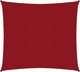 vidaXL Kwadratowy żagiel ogrodowy, tkanina Oxford, 4,5x4,5m, czerwony 1
