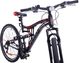Fuzlu Rower Perfect Power 1D 26" czarno-czerwony Eco 5