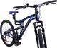 Fuzlu Rower Perfect Power 2D 26" shimano czarno-niebieski ST-EF 1