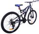 Fuzlu Rower Perfect Power 2D 26" shimano czarno-niebieski ST-EF 2