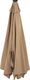vidaXL Parasol ścienny z LED, na metalowym słupku, 300 cm, kolor taupe 6
