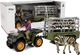 Figurka LeanToys Quad z Przyczepką Transporter Figurki Zebra 1