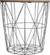 Atmosphera Czarny stolik kawowy Kumi 40 cm 4
