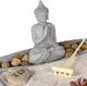 Atmosphera Ogród Zen z figurką Buddy 23x23 cm 1