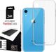 3MK Pancerne etui Armor Case 3mk do iPhone XR Przezroczyste + Szkło FG 1