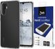 Spigen Etui Spigen Liquid Crystal do Huawei P30 Pro Clear + Szkło 3mk HardGlass Max 4
