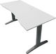 Biurko Zdesk AB-STLW-LH Białe 138 cmx68 cm 1