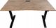 Biurko Zdesk AD-114B-Pp/B Brązowe 138 cm x 68 cm 1