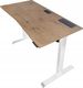 Biurko Zdesk AD-3TW-GNB Biało-Brązowe 138 cm x 68 cm 1
