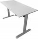 Biurko Zdesk PB-114G-Po/W Szare 138 cm x 68 cm 1
