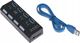 Biurko Zdesk AB-710W-Po/W-LH Białe 138 cmx68 cm HUB USB 2