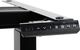 Biurko Zdesk AC-3TB-Po/B Grafitowe 138 cm x 68 cm 5
