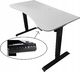 Biurko Zdesk BB-3TB-Po/W Białe 138 cm x 68 cm 2