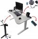 Biurko Zdesk BB-STL/W-Po/W-LH Białe 138 cmx68 cm 1