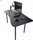 Biurko Zdesk BC-710B-Po/B-LH Grafitowe 138 cmx68 cm 1
