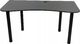 Biurko Zdesk BC-710B-Po/B-USŁ/B Grafitowe 138 cmx68 cm 1