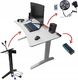 Biurko Zdesk CB-STL/W-Po/W-LH Białe 138 cmx68 cm 2