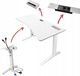 Biurko Zdesk CB-STL/W-Pp/W-GN/W Białe 138 cm x 68 cm 1