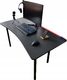 Biurko Zdesk CC-710B-Po/B-LH Grafitowe 138 cmx68 cm 1
