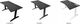 Biurko Zdesk CC-STL/B-Pp/B-GN/B Czarne 138 cm x 68 cm 5