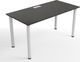 Biurko Zdesk Czarno-Białe 138 cm x 68 cm 1